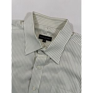 Robert Talbott Shirt Mens 17.5 35 Stripe Button Down Cotton